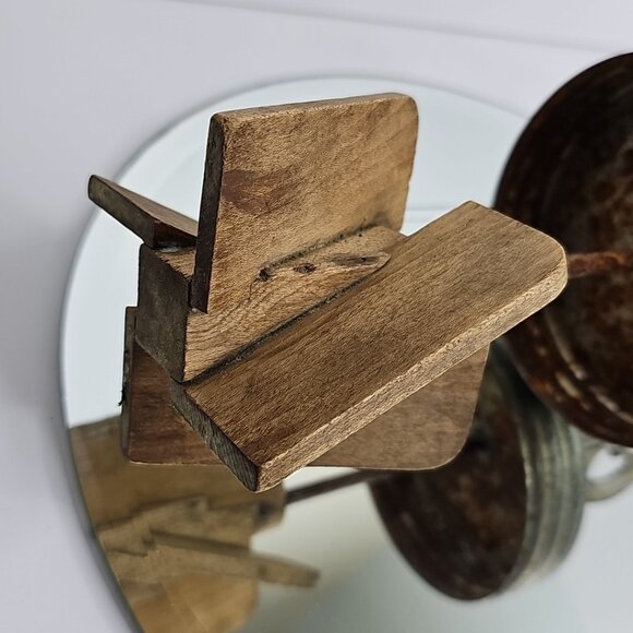 Dazey No. 20 Butter Churn Lid - Vintage No Jar Or Handle, Rusty - Picture 2 of 12